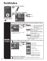 Preview for 126 page of Panasonic TC-P50VT25X Operating Instructions Manual