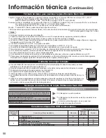 Preview for 132 page of Panasonic TC-P50VT25X Operating Instructions Manual