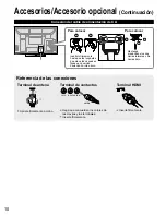 Предварительный просмотр 10 страницы Panasonic TC-P50X1 Instrucciones De Operación