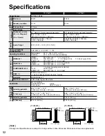 Предварительный просмотр 52 страницы Panasonic TC-P50X1 Operating Instructions Manual