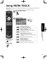 Предварительный просмотр 21 страницы Panasonic TC-P54V10 - Viera 54" Full HD 1080p Quick Start Manual