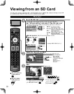 Предварительный просмотр 22 страницы Panasonic TC-P54V10 - Viera 54" Full HD 1080p Quick Start Manual