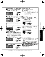 Предварительный просмотр 45 страницы Panasonic TC-P54V10 - Viera 54" Full HD 1080p Quick Start Manual