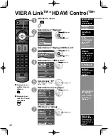 Предварительный просмотр 186 страницы Panasonic TC-P54V10 - Viera 54" Full HD 1080p Quick Start Manual