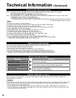 Preview for 58 page of Panasonic TC-P58V10 Operating Instructions Manual