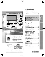 Preview for 3 page of Panasonic TC-P58V10X Operating Instructions Manual