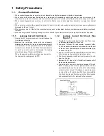 Preview for 3 page of Panasonic TC-P65VT25 (English, Spanish) Service Manual