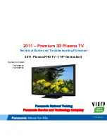 Panasonic TC-PXXGT30 Technical Manual preview