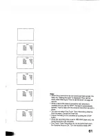 Preview for 61 page of Panasonic TC-W21 Operating Instructions Manual