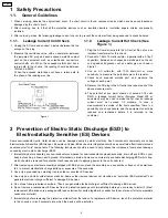 Preview for 4 page of Panasonic TC15DT2 - 15"WIDE LCD TV Service Manual