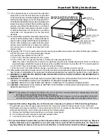 Предварительный просмотр 3 страницы Panasonic TC15LT1 - 15"WIDE LCD TV Operating Instructions Manual