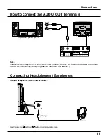 Предварительный просмотр 11 страницы Panasonic TC15LT1 - 15"WIDE LCD TV Operating Instructions Manual