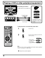 Предварительный просмотр 18 страницы Panasonic TC15LT1 - 15"WIDE LCD TV Operating Instructions Manual