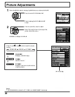 Предварительный просмотр 20 страницы Panasonic TC15LT1 - 15"WIDE LCD TV Operating Instructions Manual