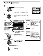 Предварительный просмотр 23 страницы Panasonic TC15LT1 - 15"WIDE LCD TV Operating Instructions Manual