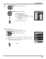 Предварительный просмотр 27 страницы Panasonic TC15LT1 - 15"WIDE LCD TV Operating Instructions Manual