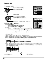 Предварительный просмотр 28 страницы Panasonic TC15LT1 - 15"WIDE LCD TV Operating Instructions Manual