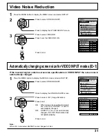 Предварительный просмотр 31 страницы Panasonic TC15LT1 - 15"WIDE LCD TV Operating Instructions Manual