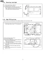 Preview for 14 page of Panasonic TC15LT1 - 15"WIDE LCD TV Service Manual