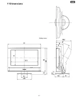 Preview for 61 page of Panasonic TC15LT1 - 15"WIDE LCD TV Service Manual