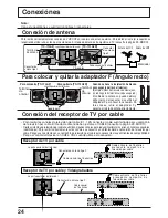 Preview for 24 page of Panasonic TC17LA2 - 17" LCD COLOR TV Operating Instructions Manual