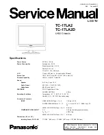 Panasonic TC17LA2 - 17" LCD COLOR TV Service Manual preview