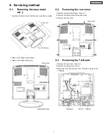 Предварительный просмотр 7 страницы Panasonic TC17LA2 - 17" LCD COLOR TV Service Manual