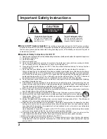 Preview for 2 page of Panasonic TC20LB30 - 20" LCD COLOR TV Operating Instructions Manual