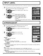 Preview for 19 page of Panasonic TC20LE5 - 20" LCD COLOR TV Operating Instructions Manual