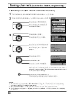 Предварительный просмотр 18 страницы Panasonic TC22LH1 - 22" WIDE LCD CLR TV Operating Instructions Manual