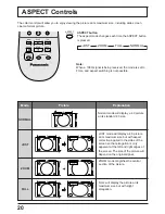 Предварительный просмотр 20 страницы Panasonic TC22LH1 - 22" WIDE LCD CLR TV Operating Instructions Manual