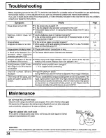 Preview for 34 page of Panasonic TC22LT1 - 22" LCD COLOR TV Operating Instructions Manual