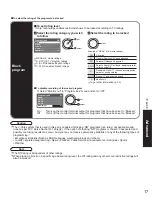 Предварительный просмотр 17 страницы Panasonic TC23LX60 - 23" LCD TV Operating Instructions Manual