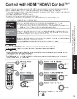 Предварительный просмотр 19 страницы Panasonic TC23LX60 - 23" LCD TV Operating Instructions Manual