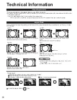 Предварительный просмотр 26 страницы Panasonic TC23LX60 - 23" LCD TV Operating Instructions Manual