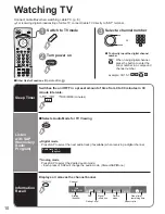 Предварительный просмотр 10 страницы Panasonic TC26LE60 - 26" LCD CLR TV Operating Instructions Manual