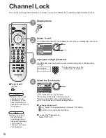 Предварительный просмотр 16 страницы Panasonic TC26LE60 - 26" LCD CLR TV Operating Instructions Manual