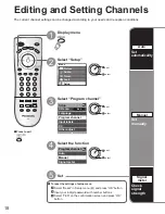 Предварительный просмотр 18 страницы Panasonic TC26LE60 - 26" LCD CLR TV Operating Instructions Manual