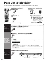 Предварительный просмотр 28 страницы Panasonic TC26LE60 - 26" LCD CLR TV Operating Instructions Manual