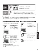 Предварительный просмотр 29 страницы Panasonic TC26LE60 - 26" LCD CLR TV Operating Instructions Manual