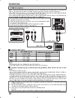 Preview for 10 page of Panasonic TC26LX50 - LCD COLOR TV Operating Instructions Manual