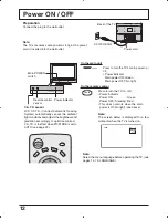 Preview for 12 page of Panasonic TC26LX50 - LCD COLOR TV Operating Instructions Manual