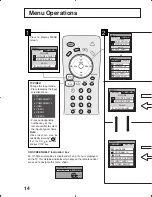 Preview for 14 page of Panasonic TC26LX50 - LCD COLOR TV Operating Instructions Manual