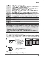 Preview for 19 page of Panasonic TC26LX50 - LCD COLOR TV Operating Instructions Manual