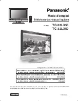 Preview for 49 page of Panasonic TC26LX50 - LCD COLOR TV Operating Instructions Manual