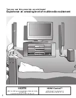 Предварительный просмотр 2 страницы Panasonic TC26LX70L - 26" LCD TV Operating Instructions Manual