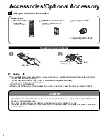 Предварительный просмотр 6 страницы Panasonic TC26LX70L - 26" LCD TV Operating Instructions Manual