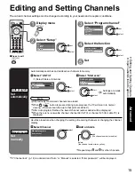 Предварительный просмотр 15 страницы Panasonic TC26LX70L - 26" LCD TV Operating Instructions Manual