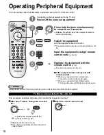 Предварительный просмотр 18 страницы Panasonic TC26LX70L - 26" LCD TV Operating Instructions Manual