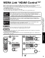 Предварительный просмотр 19 страницы Panasonic TC26LX70L - 26" LCD TV Operating Instructions Manual